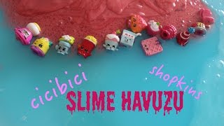 cicibici shopkins slime havuzu nasıl yapılır