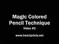 [Heart Prints] Magic Colored Pencil Technique - Video #2
