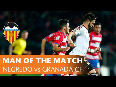 Valencia CF: Man of the Match vs Granada CF ÁLVARO NEGREDO