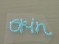 Scrapbooking:Creating Glitter Rub-ons and Transparencies