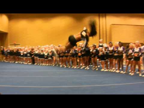 HIGH SCHOOL CHEERLEADER OR OLYMPIC GYMNAST??? (Unbelievable!!!)
