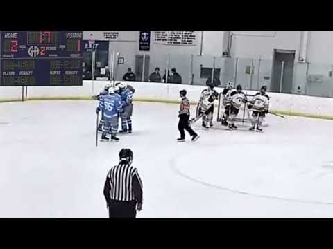 Clutch time winning goal - (18U PPHL - Nov. 22, 2024)