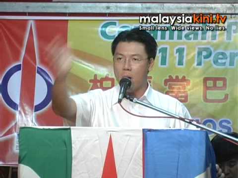 倪可敏: 霹雳州人民要投票都没有机会