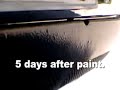 Crap paint job by Brandon at Altissimo in Napa