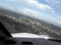 Landing at Redcliff, Australia Rwy 07 Cockpit View