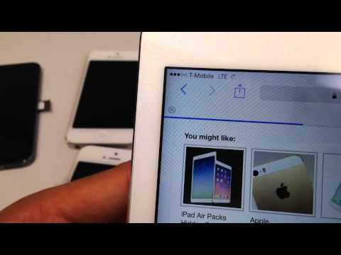 4g lte ipad - The new iPad Air with 4G LTE is unlocked partially. The AT&T version can also be used with Verizon and T-Mobile SIMs, but Sprint SIMs are locked out. Read Mo...