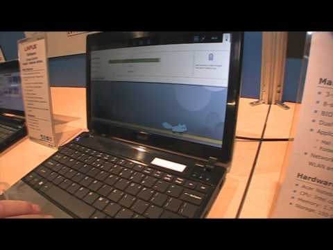 Linpus for MeeGo Demo at IDF 2010
