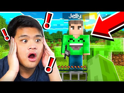 I Found JELLY in My MINECRAFT WORLD!