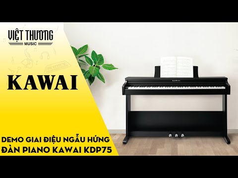Demo Đàn Piano Điện Kawai KDP75B - Giai điệu ngẫu hứng