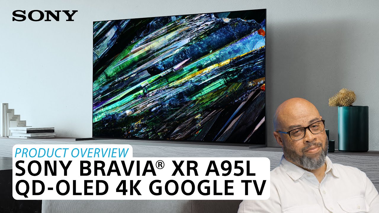 Sony BRAVIA XR 65” Class A95L QD-OLED 4K HDR Google TV (2023)