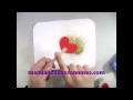 Como hacer un marcapaginas de corazon