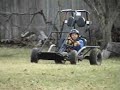 Go kart Fun at seven years old