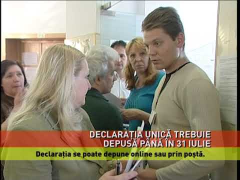 Ministerul Finanţelor: Declaraţia Unică trebuie depusă până în 31 iulie