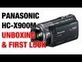 Panasonic HC-X900M Video Camera Unboxing & First Look