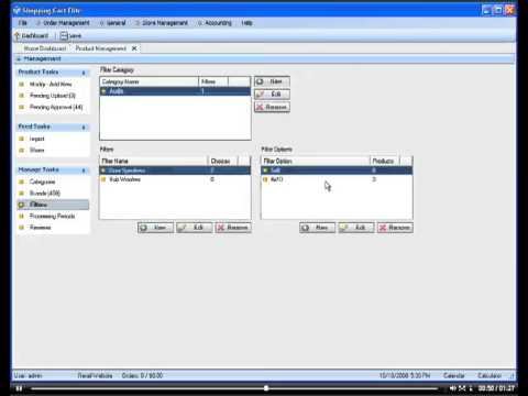 Product Setup Filters Tutorial 1.12