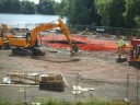 Thorpe park 2009 Coaster Construction Update 04/08/08