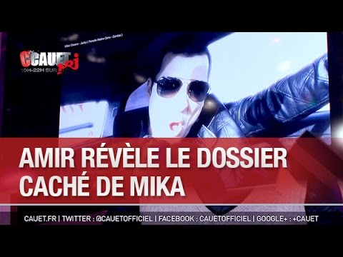 Amir révèle le dossier caché de Mika - C’Cauet sur NRJ