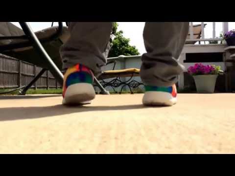 how to dye nike free runs