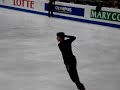 Johnny Weir 2007 practise Grand Prix