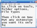 How to make an extension in Windows