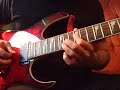 pc engine: ginga fukei densetsu: sapphire stage 1 on guitar!