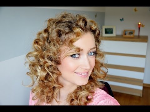 Locken ohne Hitze mit Papilotten - Korkenzieherlocken - LeileiStyle