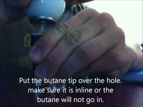 how to refill a djeep lighter