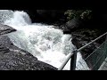 Bovenste gedeelte van de Reichenbachfall te Meiringen