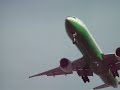 EVA AIRLINES boeing 777-300ER landing runway 24L at KLAX