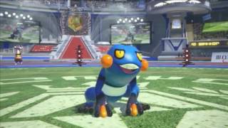 Croagunk joins Pokken Tournament Arcade as a fighter