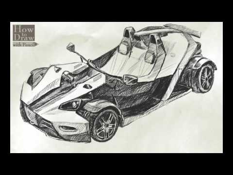 how to draw ktm