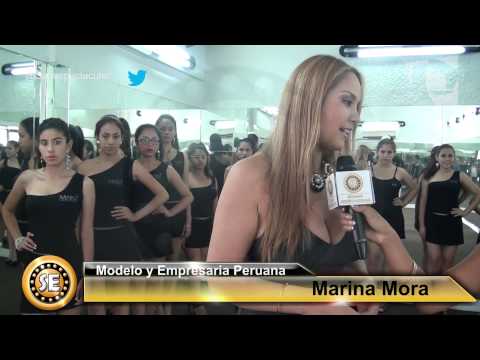 Modelaje - La ex miss Perú Marina Mora nos recibió en su escuela de modelos y misses y nos dió todos los detalles de su temporada de verano. Además anunció que iniciará...