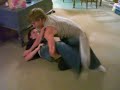 Girl Kicking Guys Butt