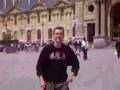 Running 'roung a woman in Paris