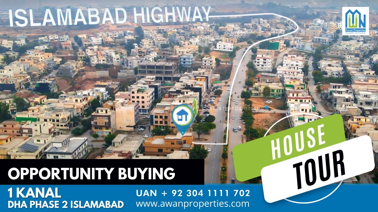 1 Kanal House For Sale in Sector J, DHA Phase 2 | DHA Phase 2 Islamabad | Awan Properties