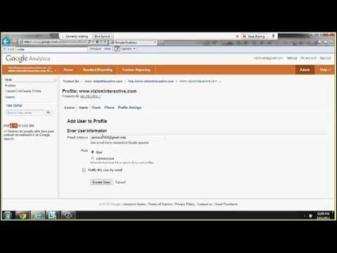 how to provide access to google analytics
