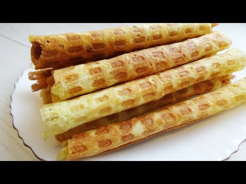 Тонкие ВАФЛИ Домашние /Рецепт из детства