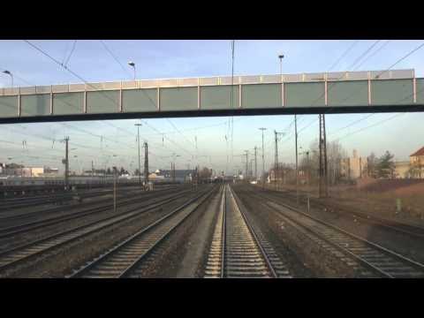 Aschaffenburg - Führerstandsmitfahrt von Aschaffenburg nach GelsenkirchenBismarck BR185.6 Fahrtverlauf: Darmstadt,Mainz,Wiesbaden,Koblenz,Köln,Düsseldorf,Duisburg.
