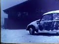 famous vw beetle snow plow commercial