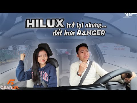 Toyota Hilux 2023 trở lại với mức giá... đè đầu 'nhà vua' Ranger? | GearUp Recap 67