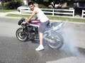 1993 GSXR 750 Burn Out 1993 GSXR 750 Burn Out