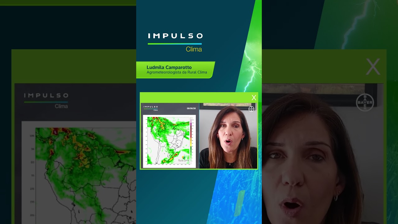 Semana terá frente fria, temporais e queda de temperatura | Teaser Impulso Clima