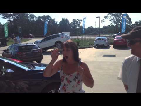 Surprising mum with a new car for her birthday