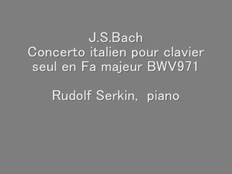 イタリア協奏曲 R.ゼルキン 1950プラド音楽祭.wmv