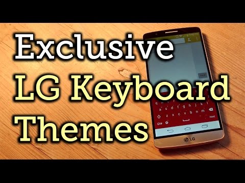 how to adjust lg g3 keyboard