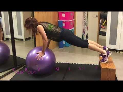 How to… Push Up Hands on Ball Feet on Bench