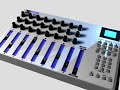 3d  UC33 midi controller - Evolution - Ben Hendrich