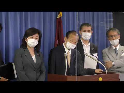 【役員連絡会後】二階俊博 幹事長(2021.7.20)