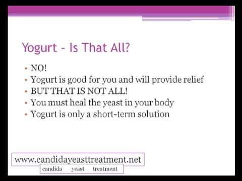 how to use yogurt to treat yeast infection