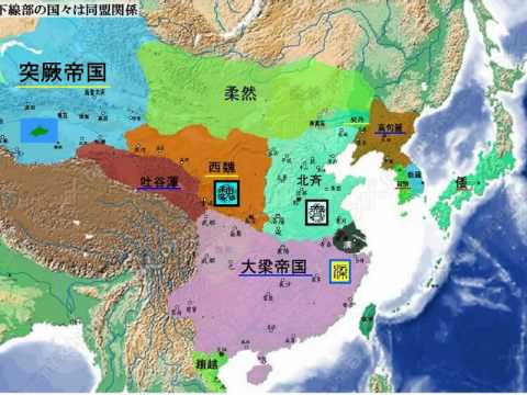 East Asia - Map of East Asia and China from 2000 BC to 1600AD (missing periods 300BC-100BC, 1215-1500AD, 1600-2000AD) map source: http://www.geocities.jp/mapqin/ music: ...
